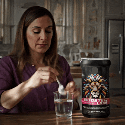 Lion Booster: Claridad y enfoque, sin cafeína.